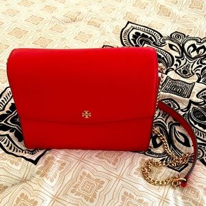 NWT Tori Burch Emerson Envelope Adjustable shoulder bag